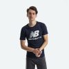 * Latest T-Shirt New Balance Essentials Stacked Logo T Ecl Mt01575Ecl | Mens T-Shirts