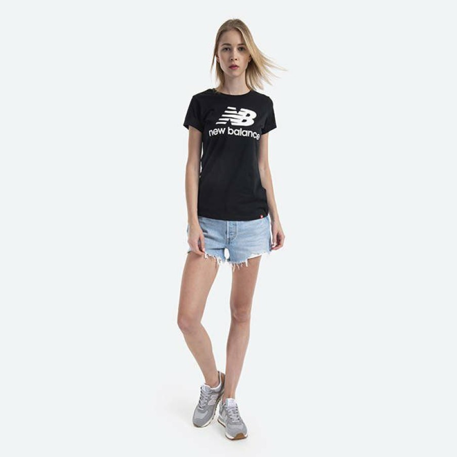 * Exclusive Design New Balance T-Shirt A-Clas-Shir Wt91546Bk | Women'S T-Shirts