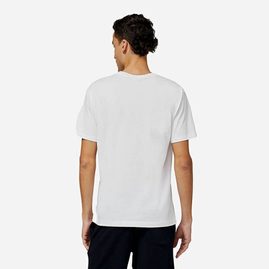 * Outlet Sale New Balance Essentials Monumental Graphic Tee Mt21568Wt | Mens T-Shirts