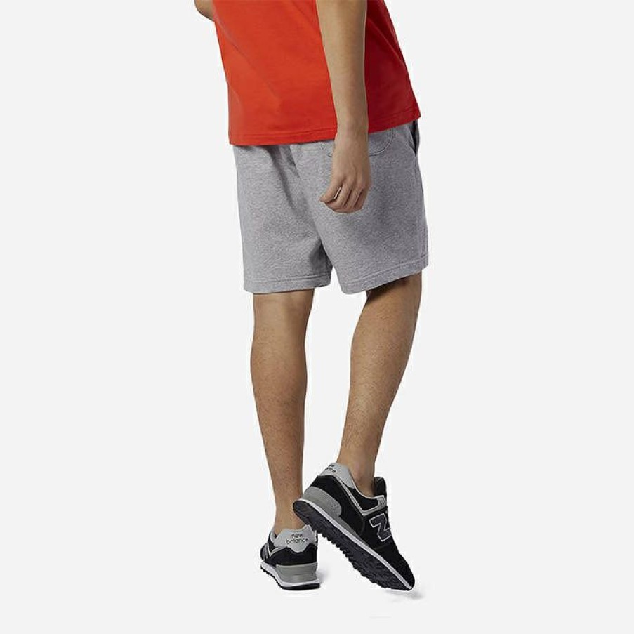 * Exclusive Design New Balance Essentials Stacked Logo Ms03558Ag Shorts | Mens Shorts