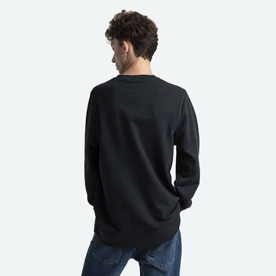 * Exquisite Gifts New Balance Essentials Stacked Mt03560Bk | Mens Sweatshirts